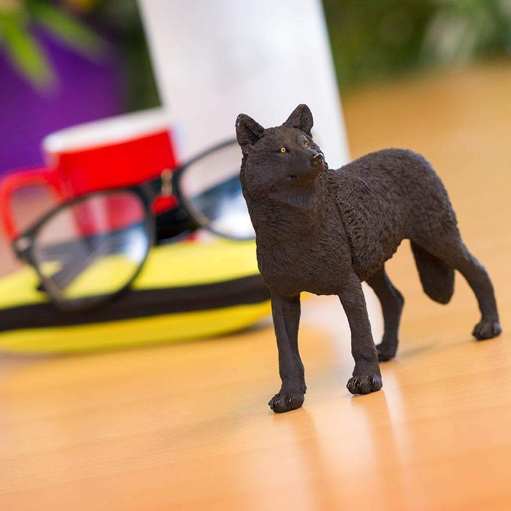 Black Wolf Toy