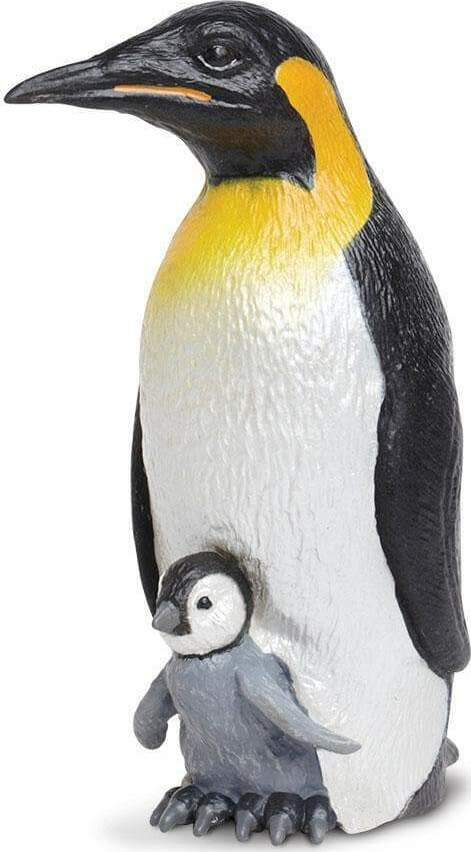 Emperor Penguin with Baby Toy