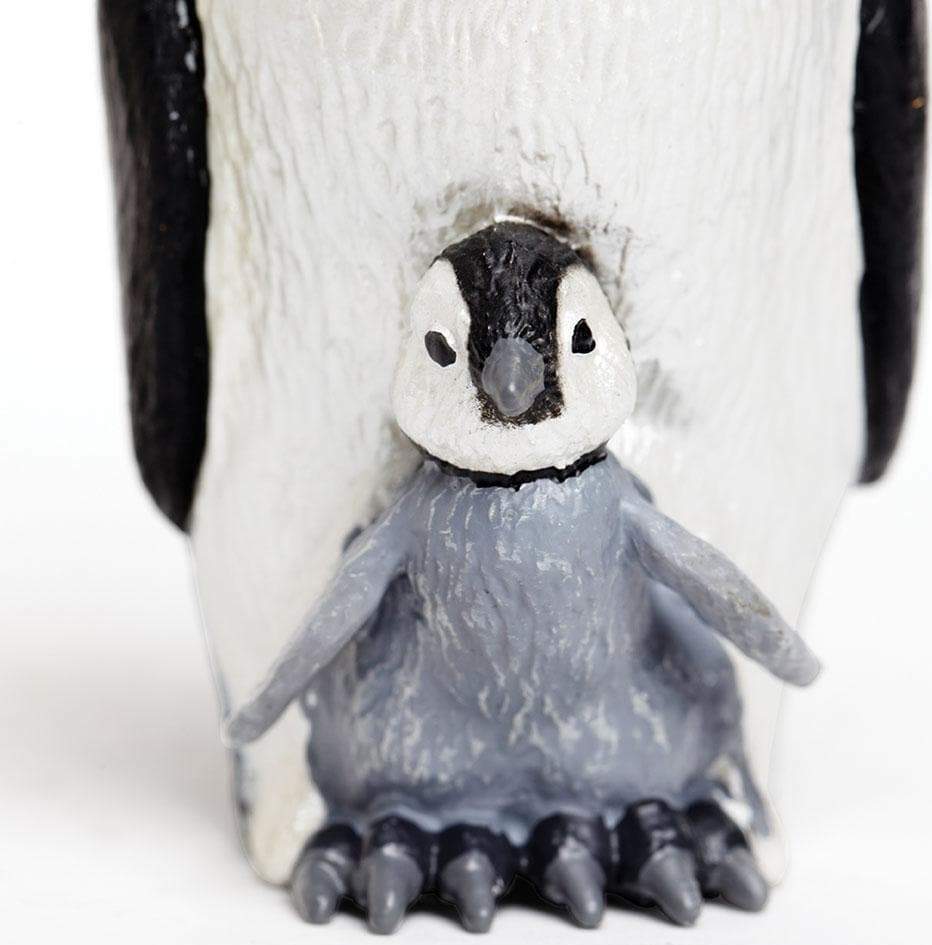 Emperor Penguin with Baby Toy