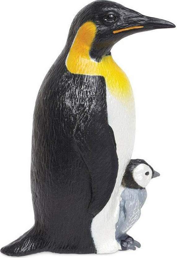 Emperor Penguin with Baby Toy