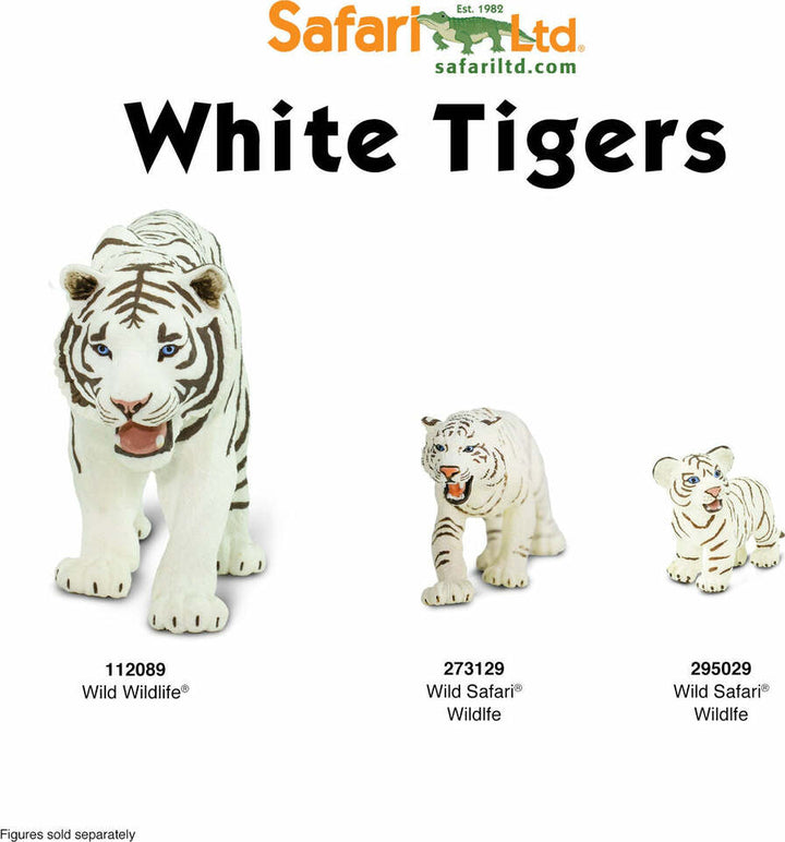 White Bengal Tiger Toy