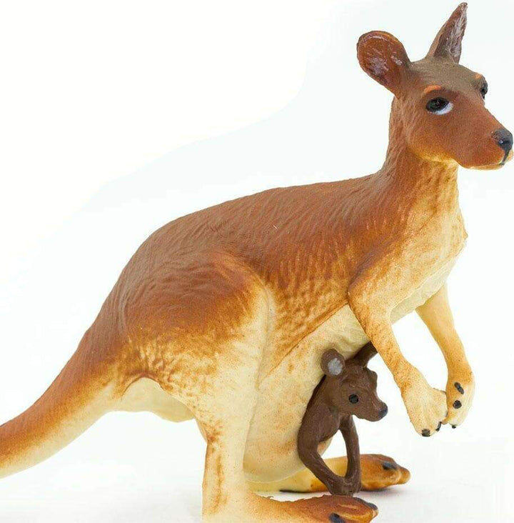 Kangaroo with Baby Toy