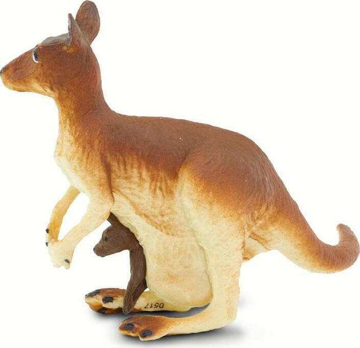 Kangaroo with Baby Toy