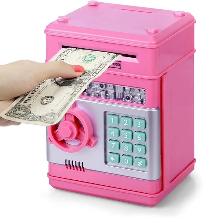 Electronic Safe Pink