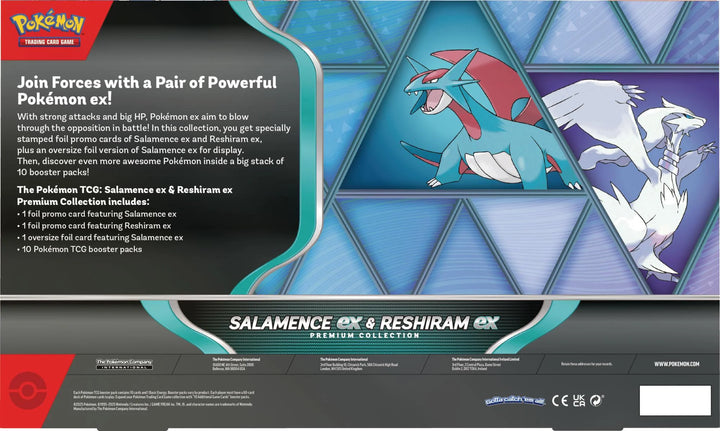 Pokemon Salamence & Reshiram Ex Box