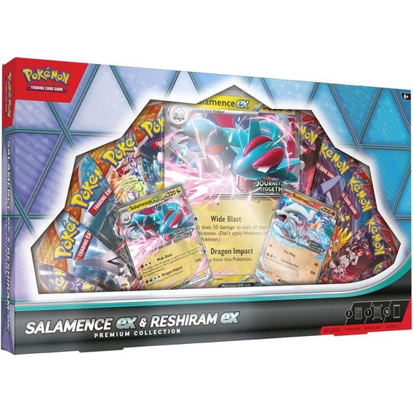 Pokemon Salamence & Reshiram Ex Box