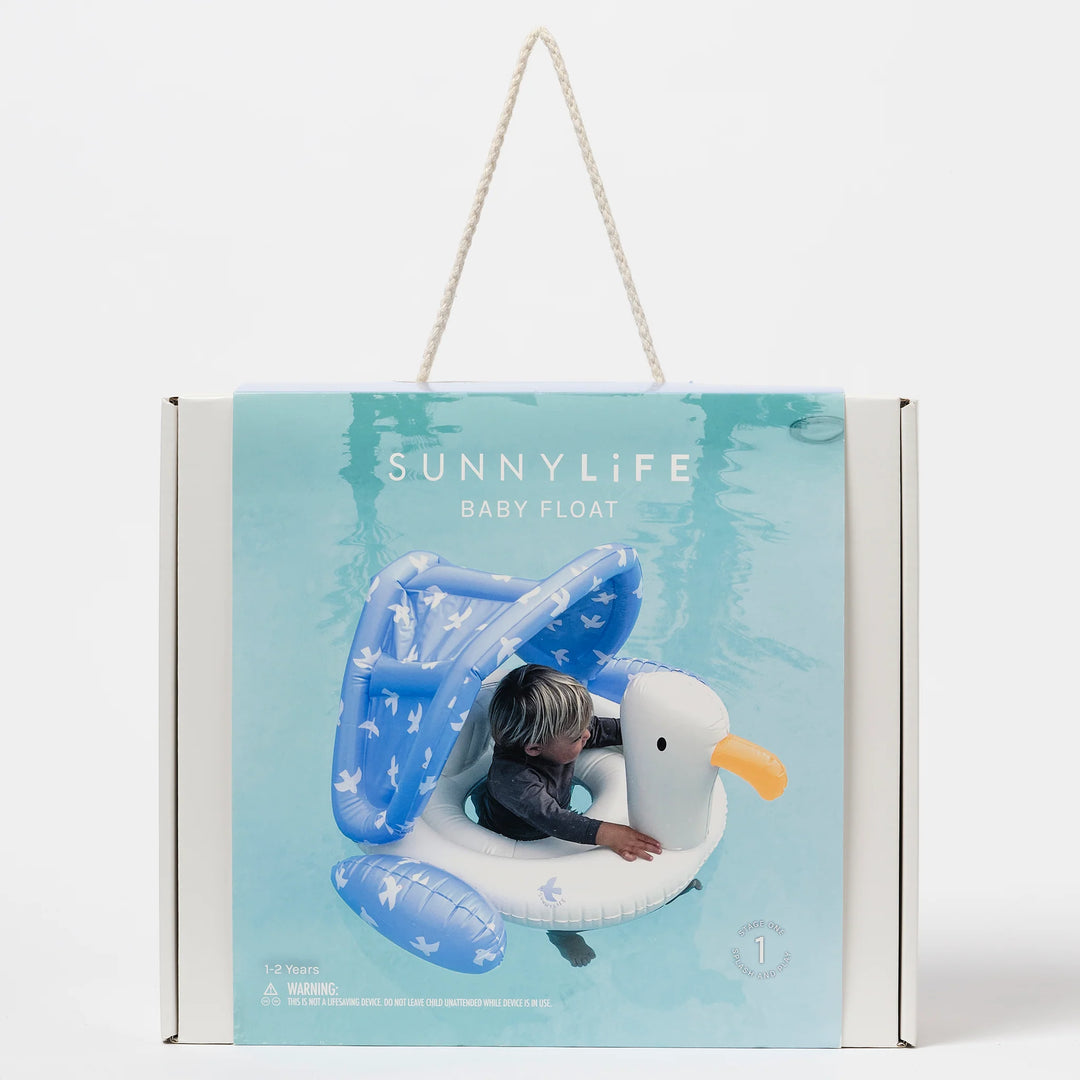 Baby Float Sid Seagull Blue