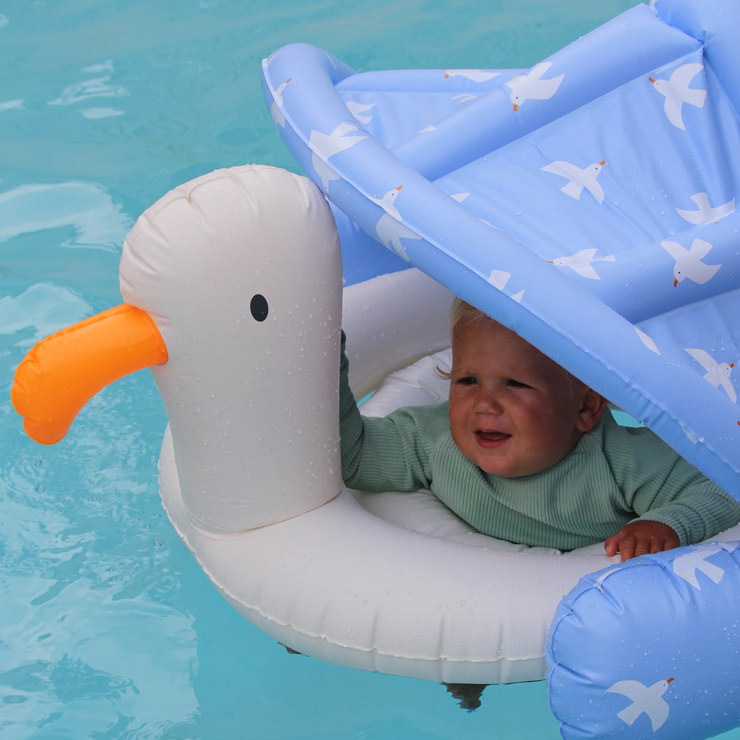Baby Float Sid Seagull Blue