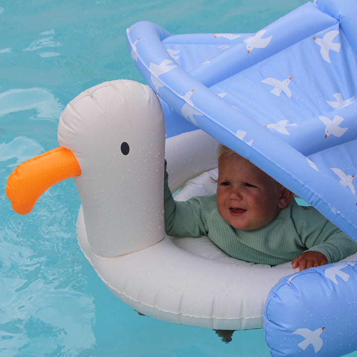 Baby Float Sid Seagull Blue