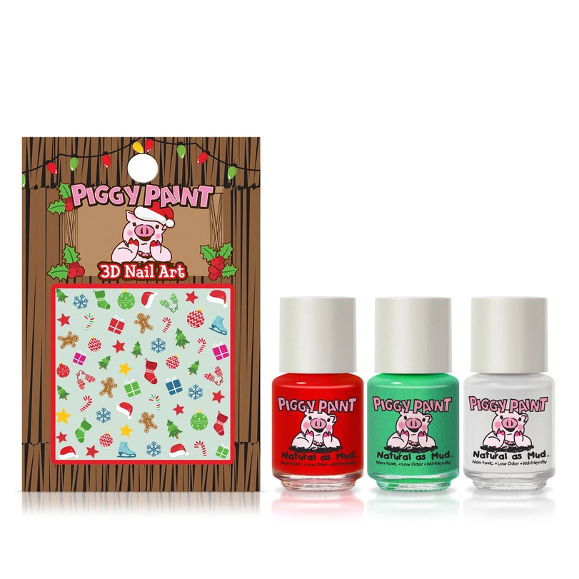 Santa's Sweetie Nail Polish Gift Bag