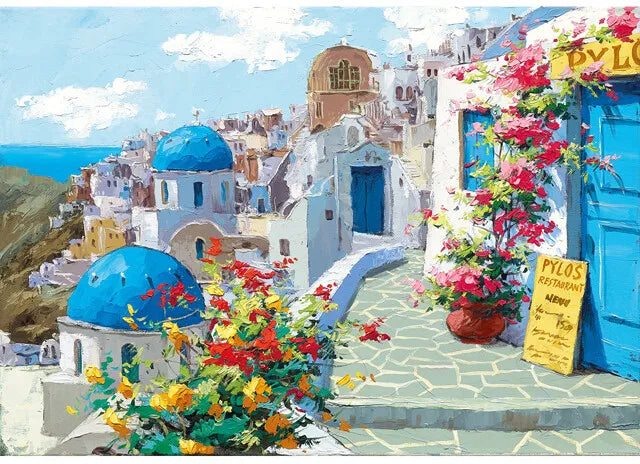 500 Spring In Santorini