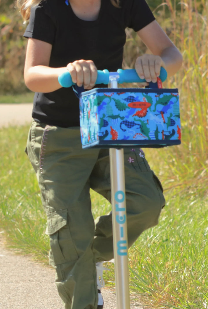 Micro Scooter Basket Scootersaurus