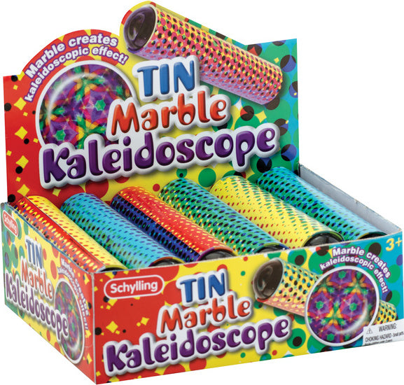 Tin Marble Kaleidoscope (assorted)