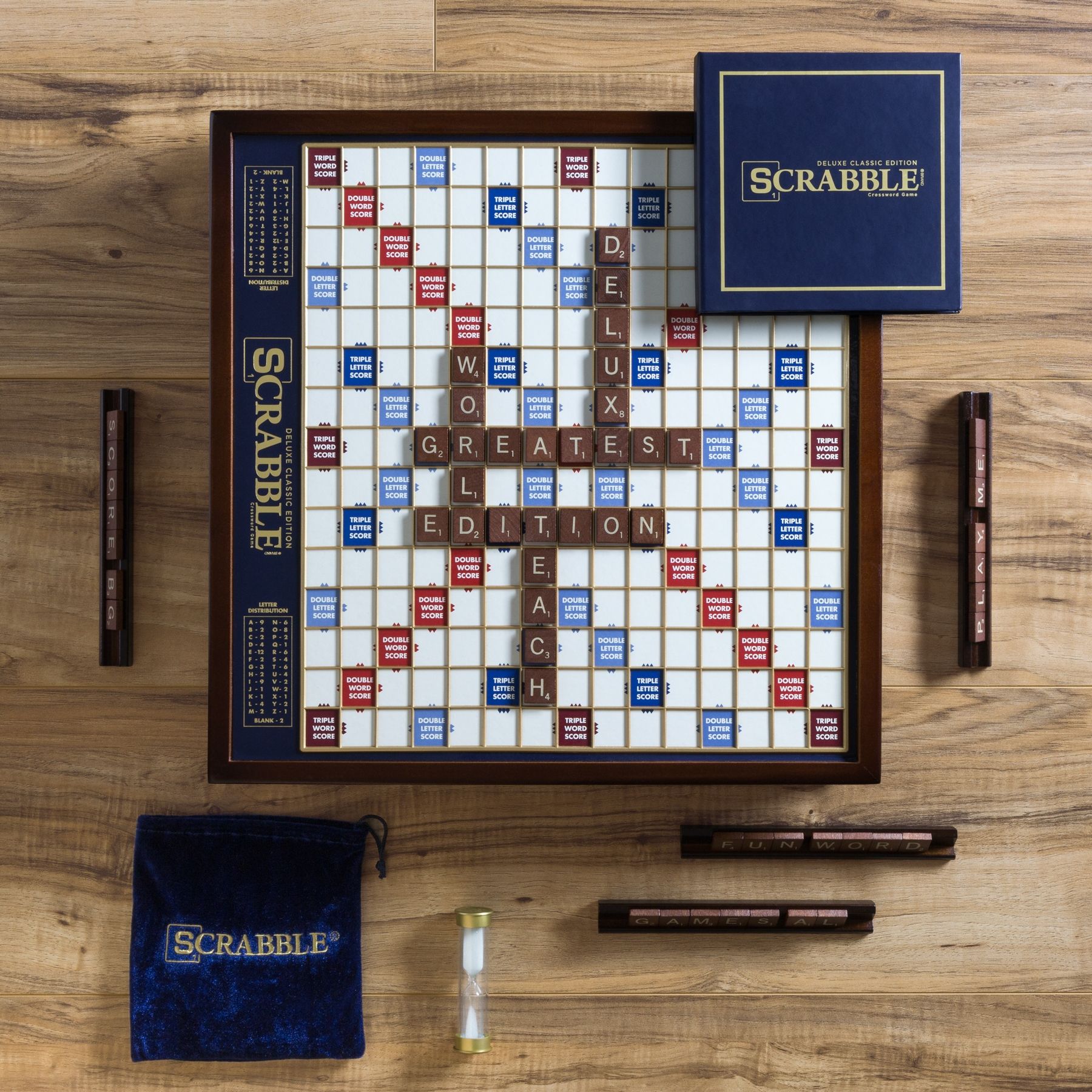 Scrabble buy Deluxe Vintage