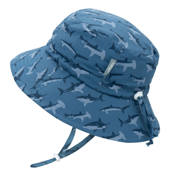 Shark Large Aqua Bucket Hat