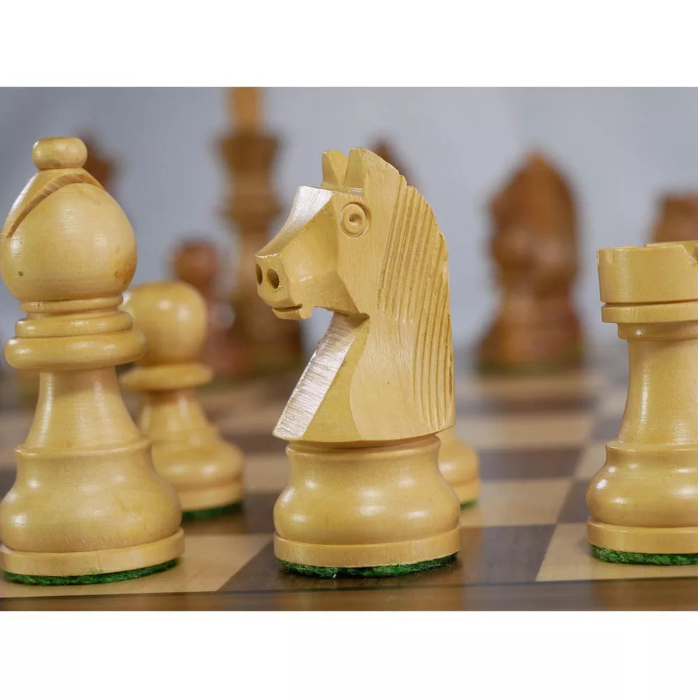 Sheesham German 14In Chess Walnut/Maple