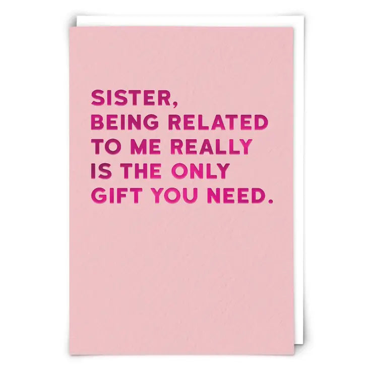 Sister Greeting Card