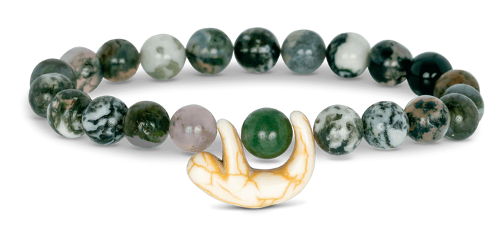 Fahlo Sloth Rainforest Green Wander Bracelet