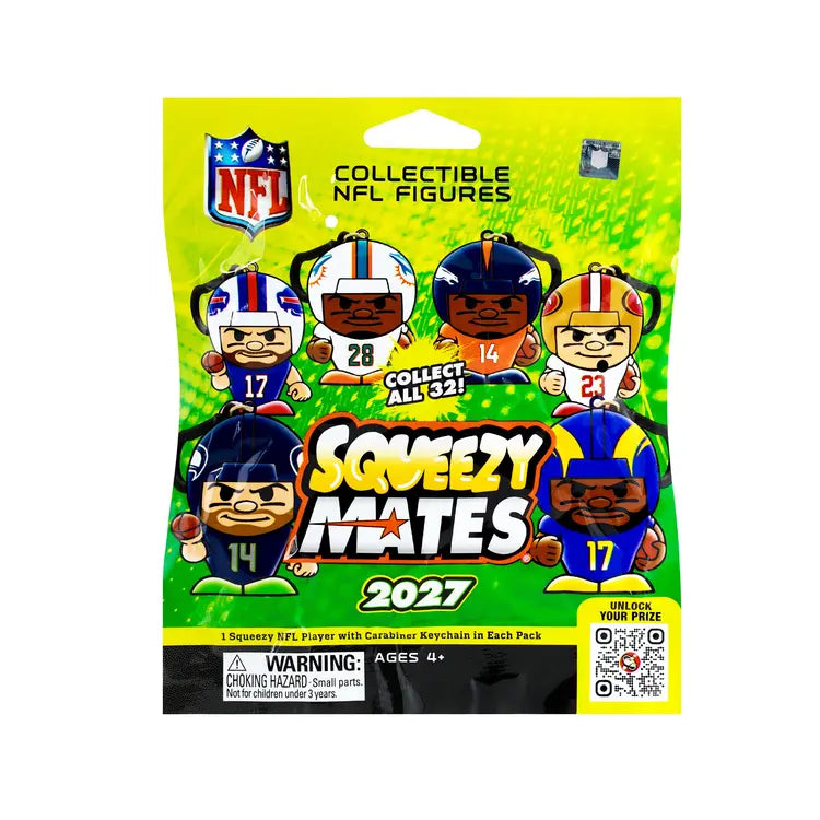 Squeezymates NFL Foil Bag 2027 Individual