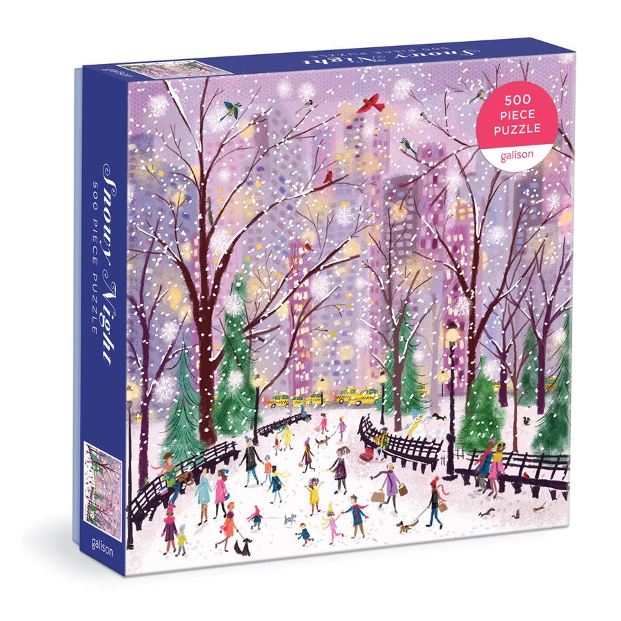 Joy Laforme Snowy Night 500 Pc