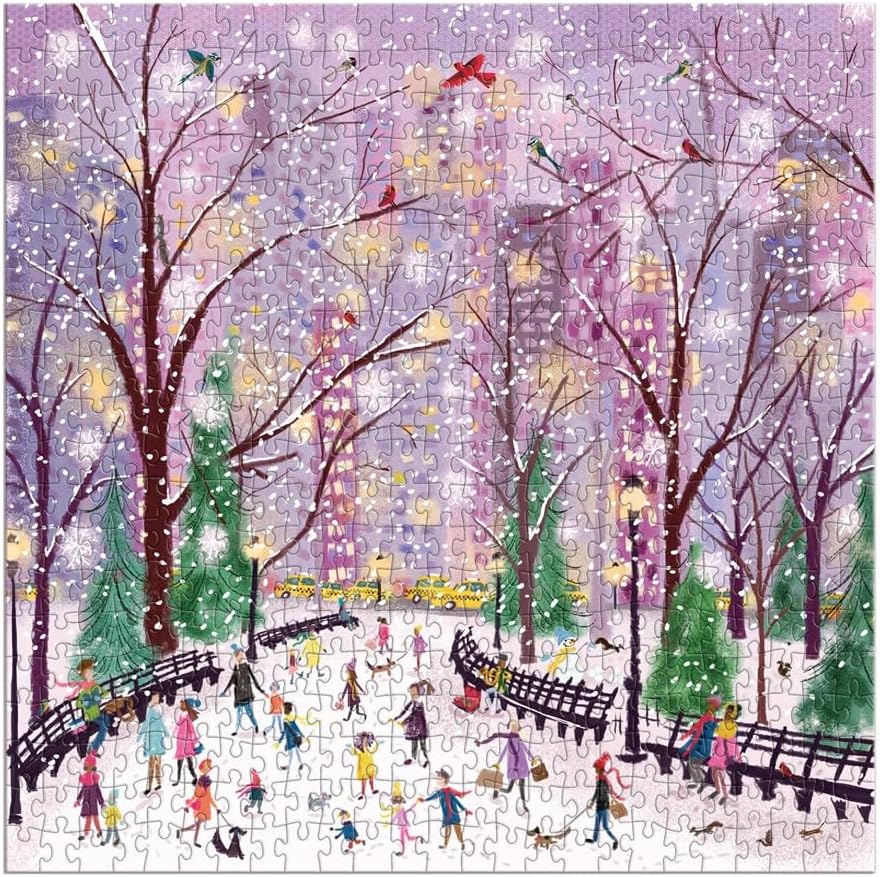 Joy Laforme Snowy Night 500 Pc