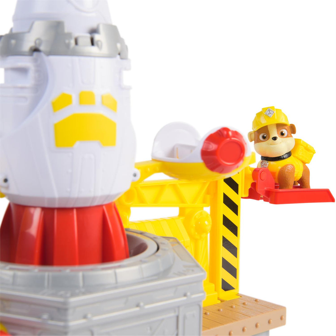 Paw Patrol Rubble Launch & Spin Spaceship