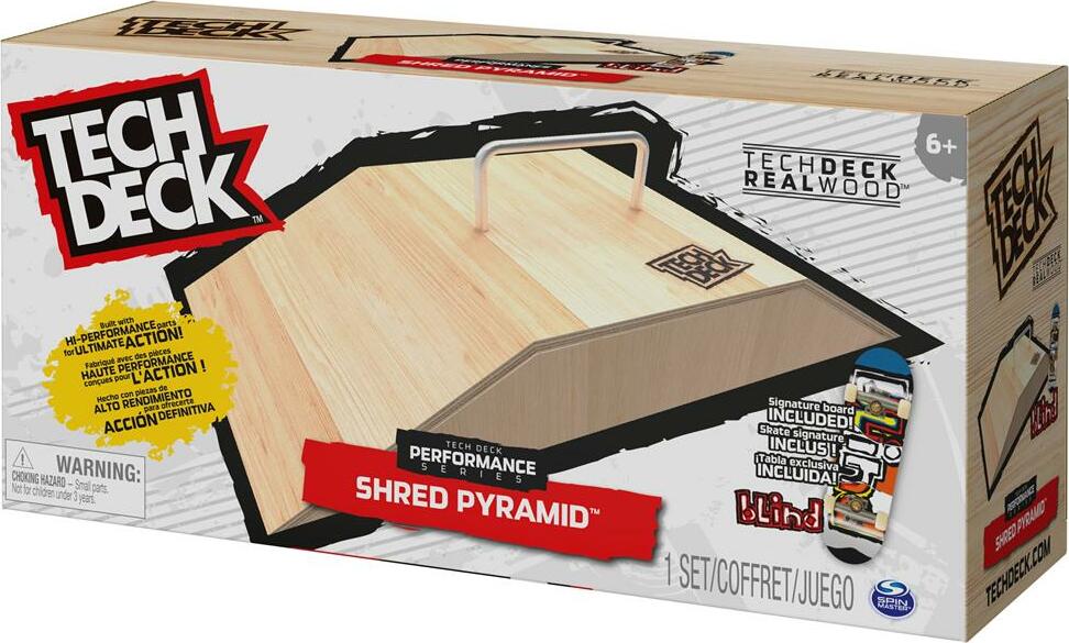 Tech Deck Performance Wooden Ramp Playset