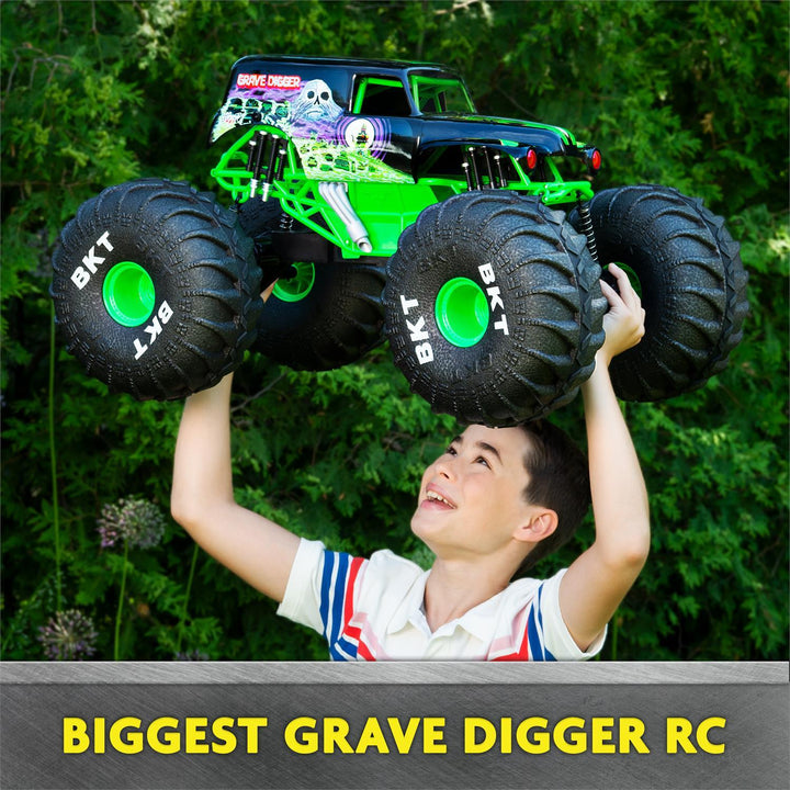 Monster Jam, Official Mega Grave Digger All-Terrain RC Monster Truck