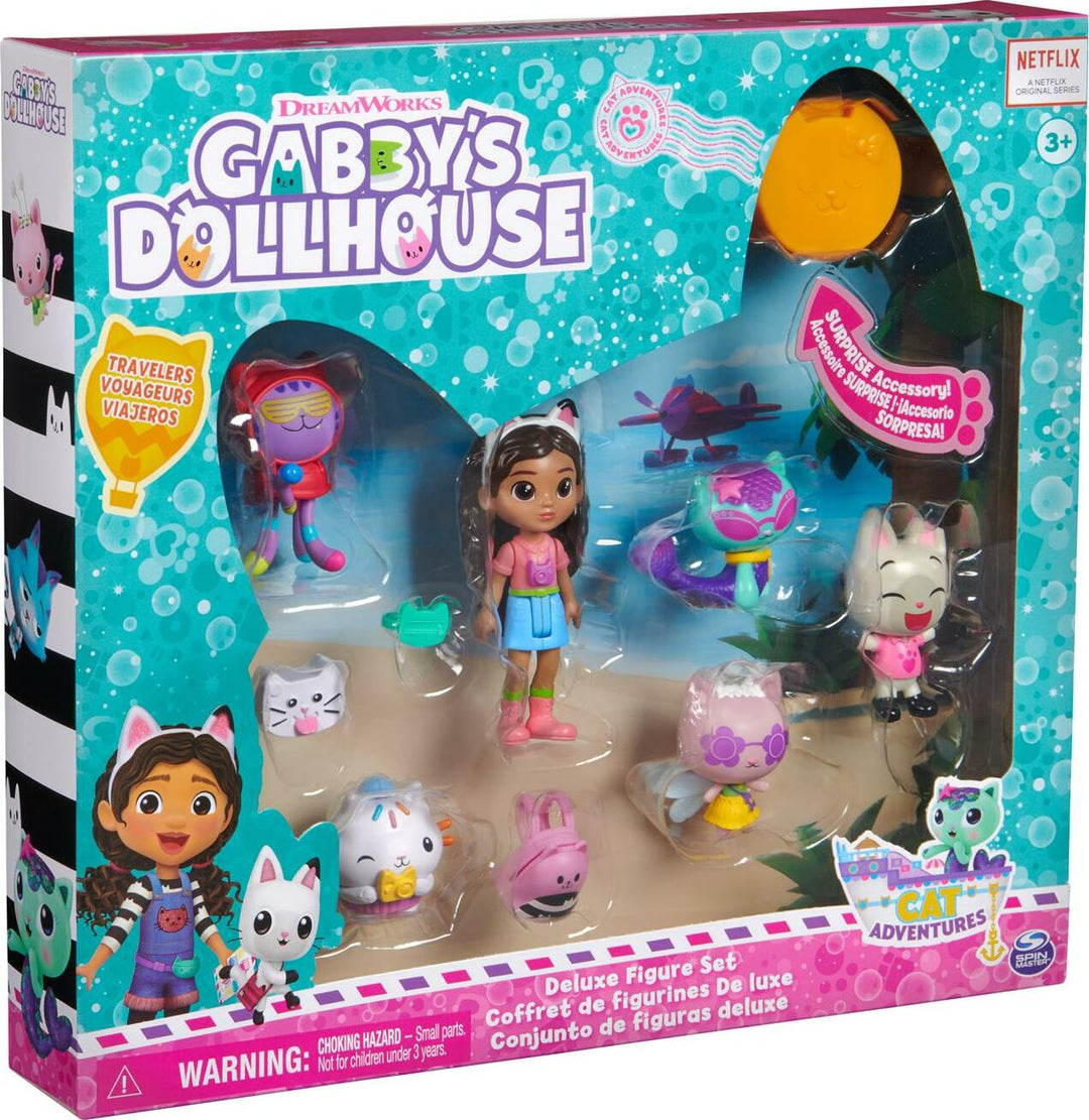 Gabby's Dollhouse - Travel Themed Figure Set