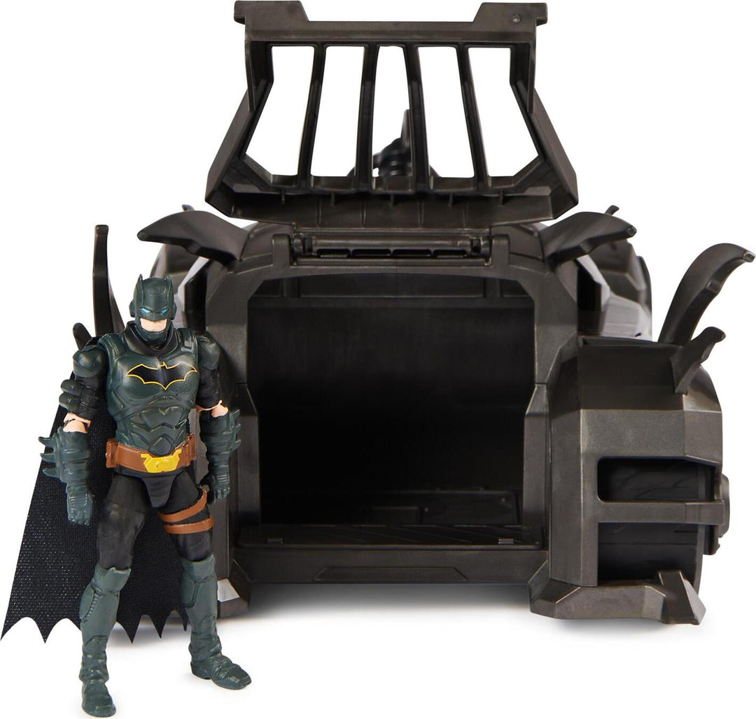 DC Comics, Crusader Batmobile Playset with Exclusive 4-Inch Batman Figure