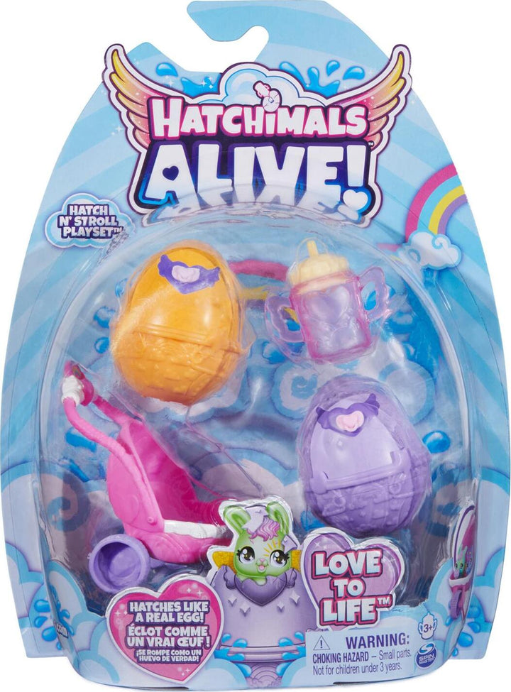 Hatchimals Alive, Hatch N` Stroll Playset