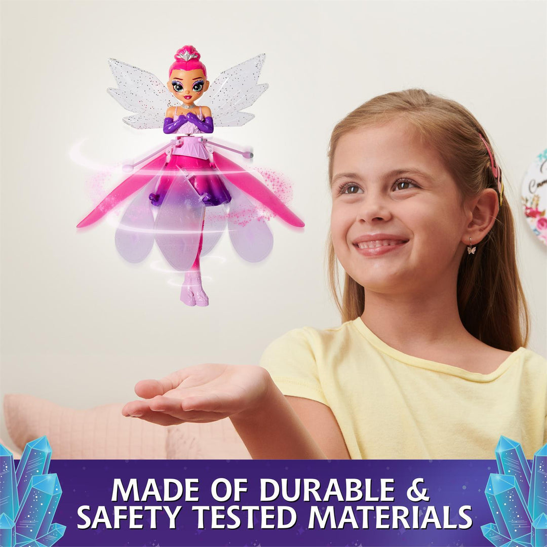 Crystal Flyers, Magical Flying Toy Doll with Crystal Wings