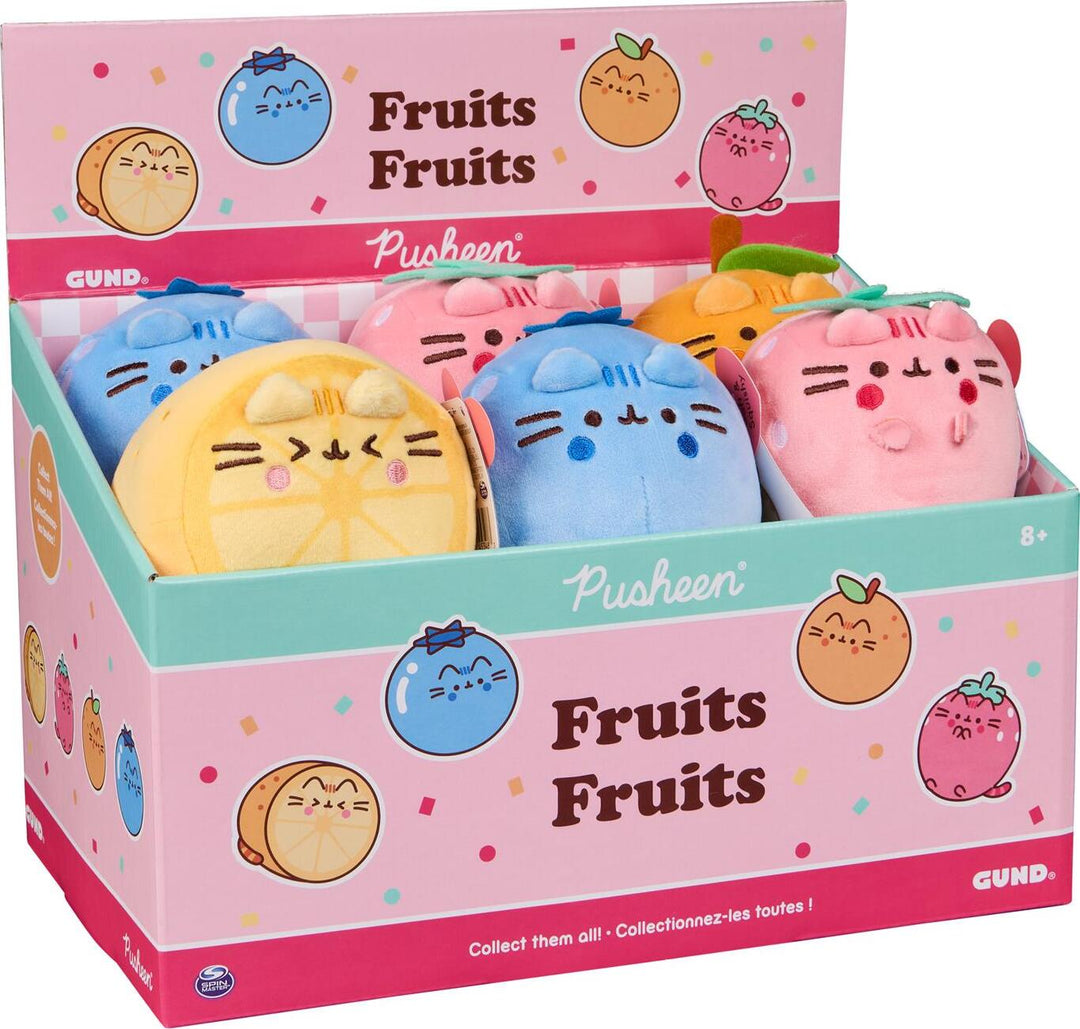 Pusheen Squisheen Fruit (assorted), 4-Inch