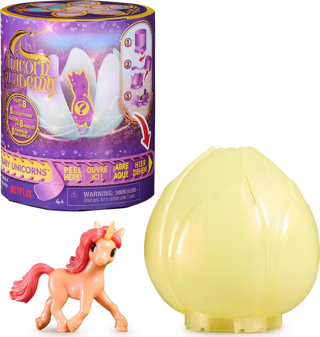 Unicorn Academy, Collectible Baby Unicorn Toy, Surprise Figure Blind Box (assorted)