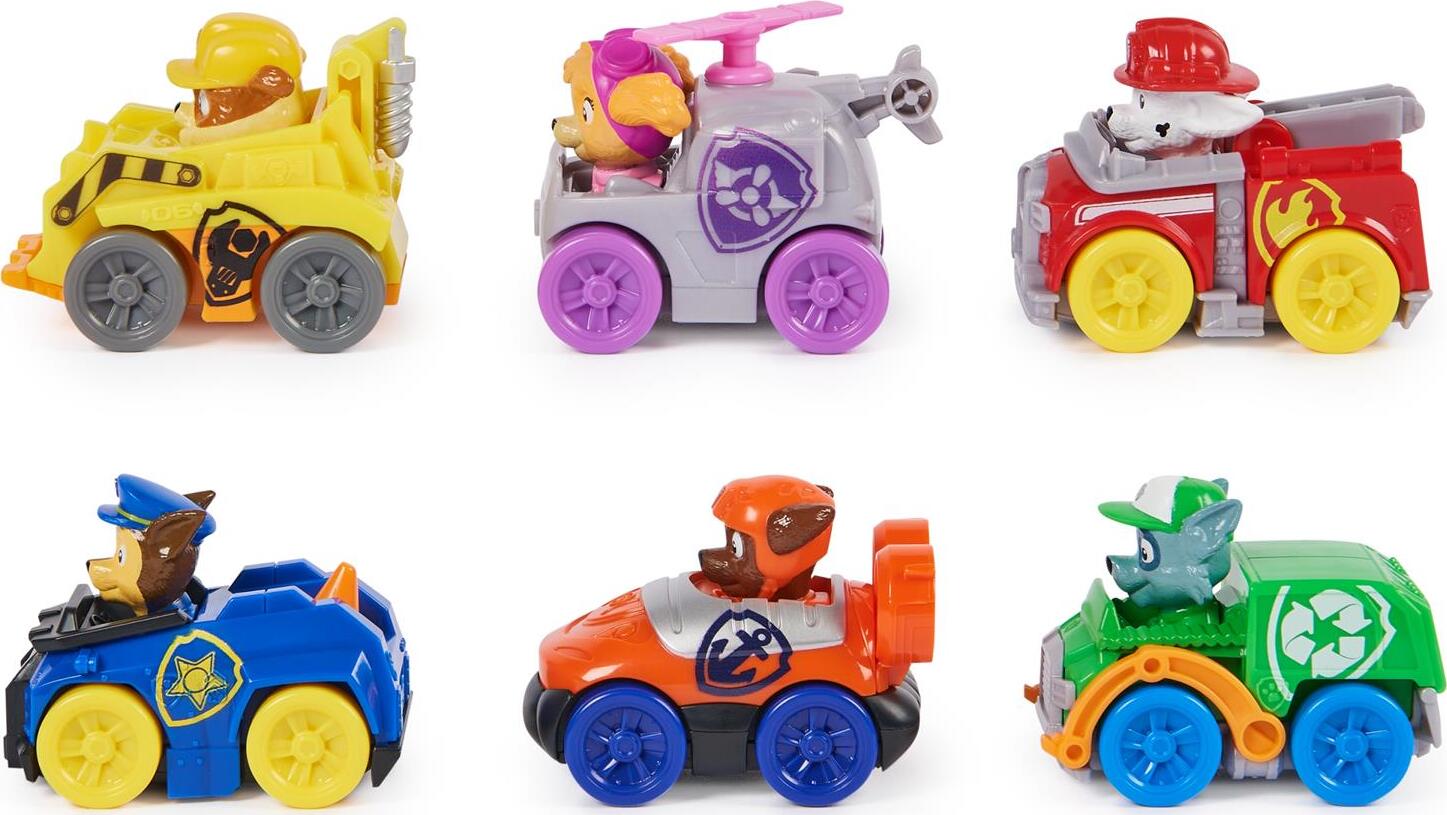 Paw Patrol Pupsquad Racers 6Pc Vehicle – Stevenson's Toys & Games