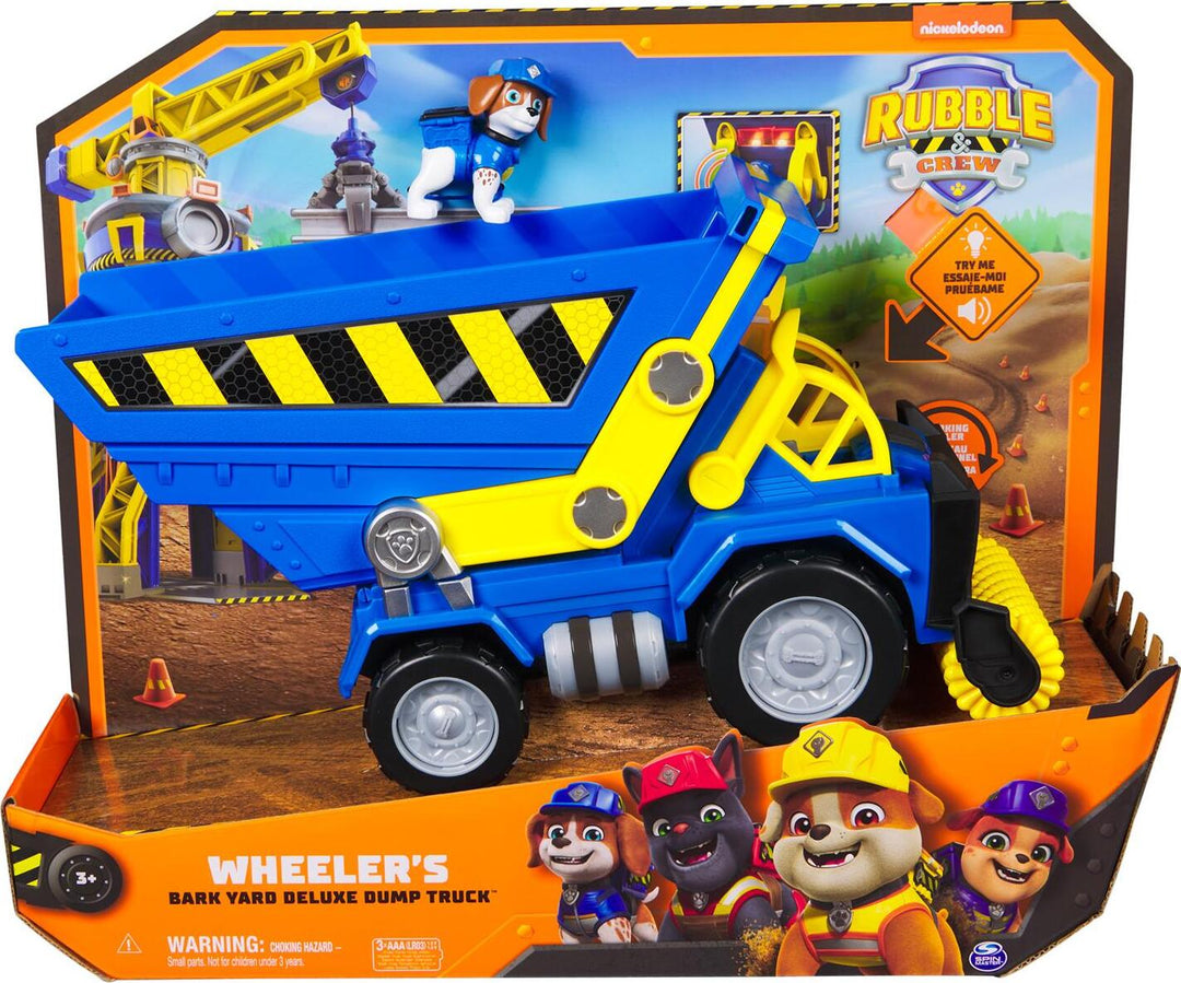 Rubble & Crew, Bark Yard Deluxe Dump Truck