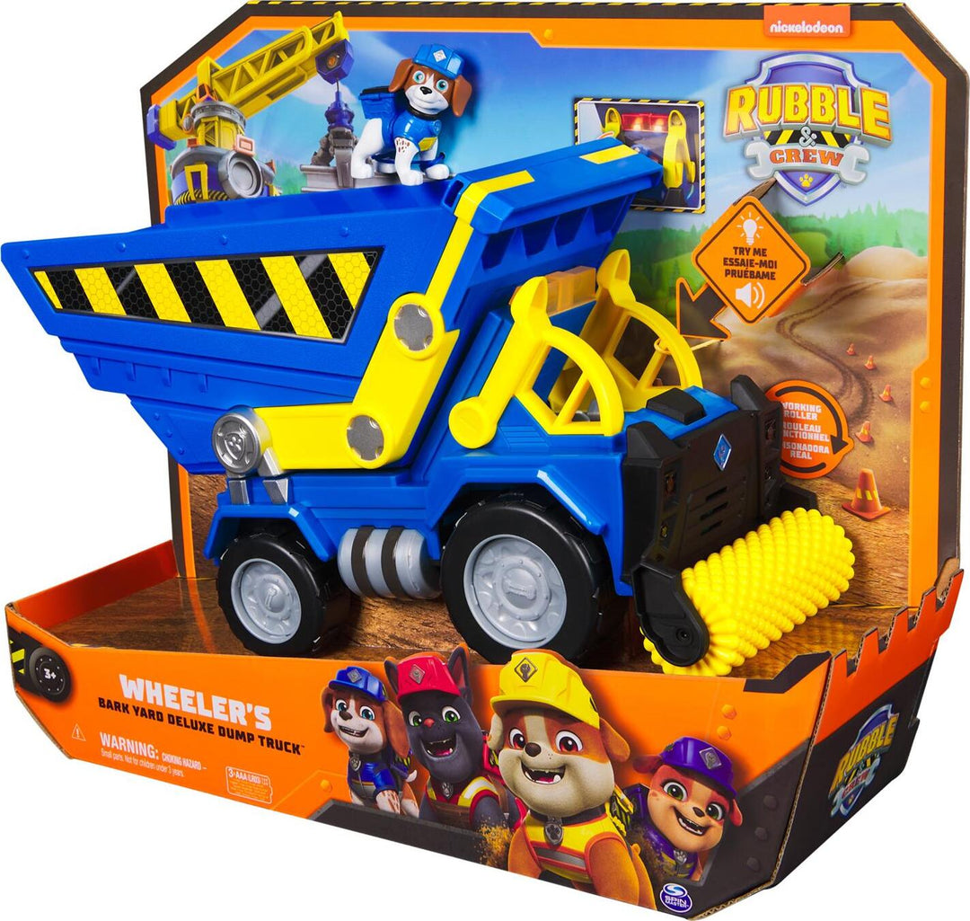 Rubble & Crew, Bark Yard Deluxe Dump Truck