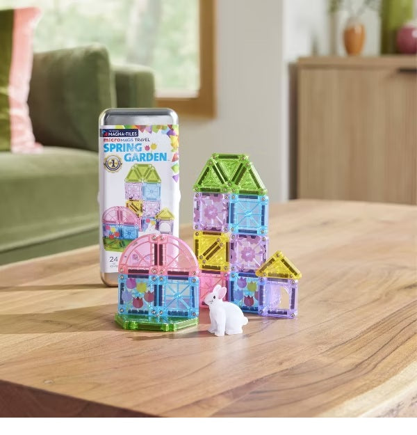 Micro-Mags Spring Garden 24Pc Travel
