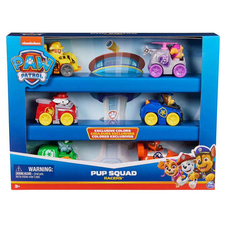 Paw Patrol Pupsquad Racers 6Pc Vehicle