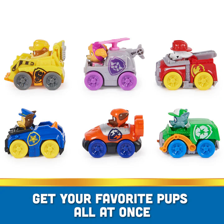 Paw Patrol Pupsquad Racers 6Pc Vehicle – Stevenson's Toys & Games Paw Patrol Pupsquad Racers 6Pc Vehicle – Stevenson's Toys & Games
