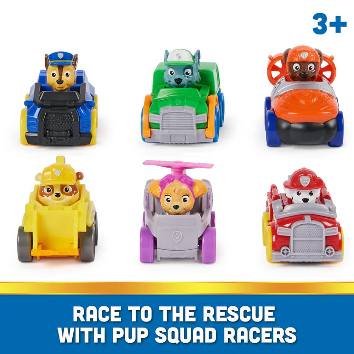 Paw Patrol Pupsquad Racers 6Pc Vehicle