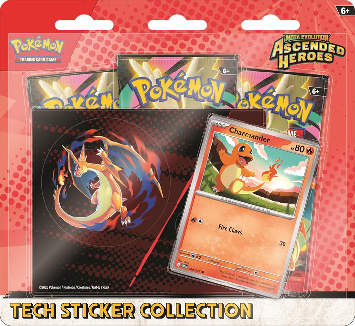 Pokemon Ascended Heroes Tech Sticker Coll