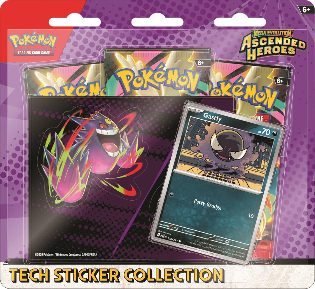 Pokemon Ascended Heroes Tech Sticker Coll