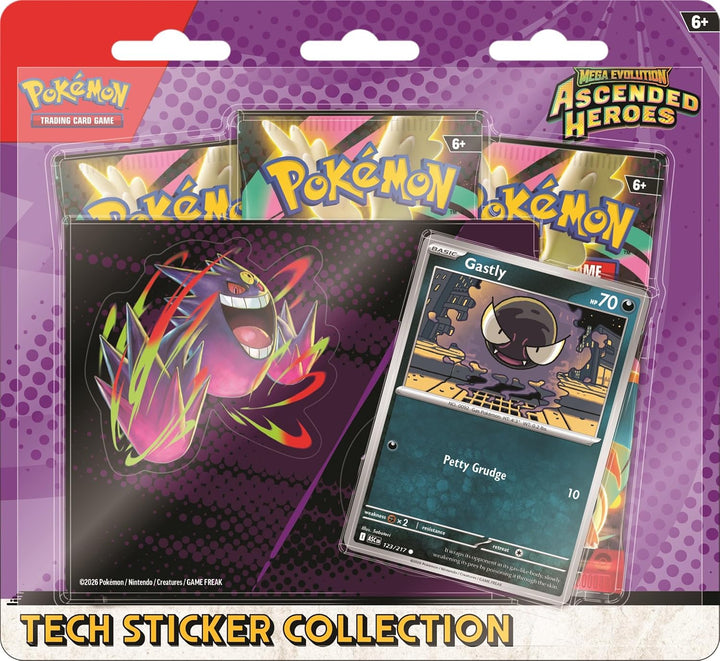 Pokemon Ascended Heroes Tech Sticker Coll