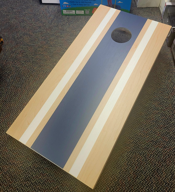 Deluxe Natural Wood Cornhole Toss Game Assorted colors
