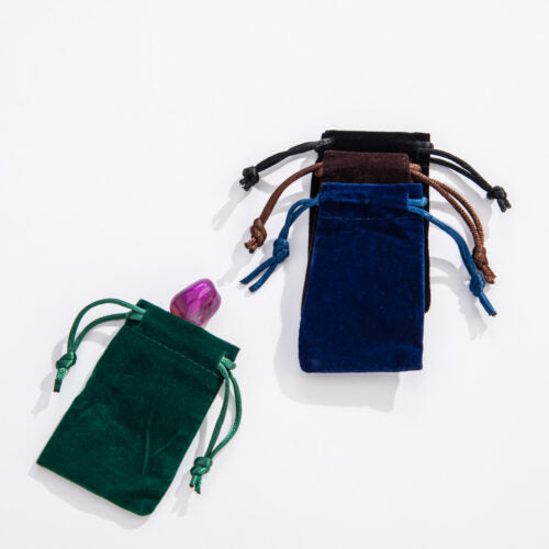 Suede Bag For Jewels Individual