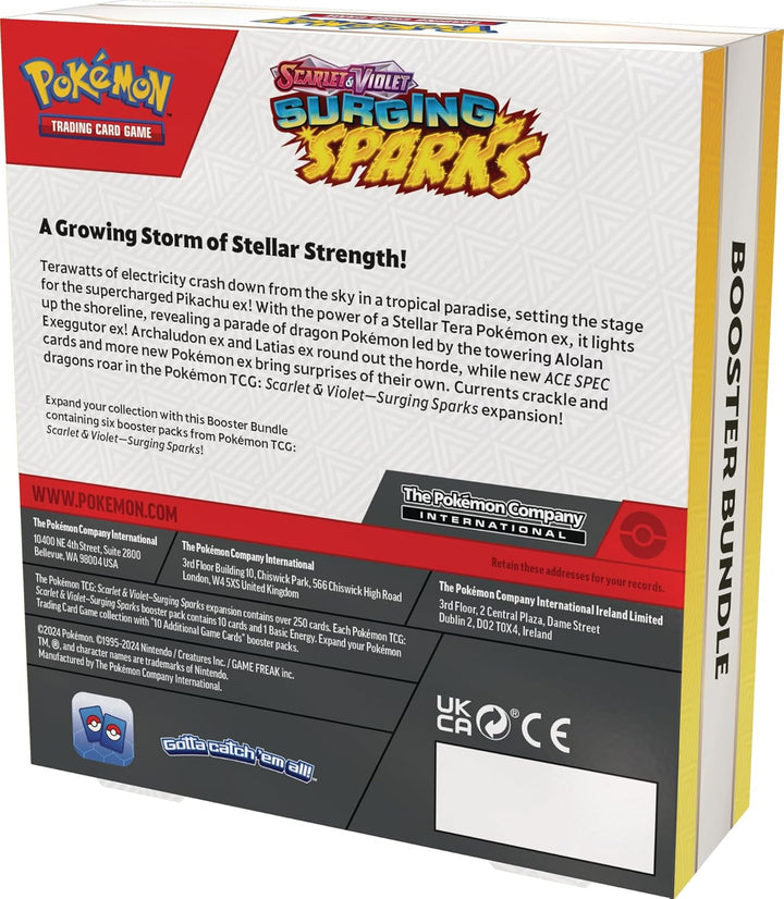 Pokemon Surging Sparks Booster Bundle