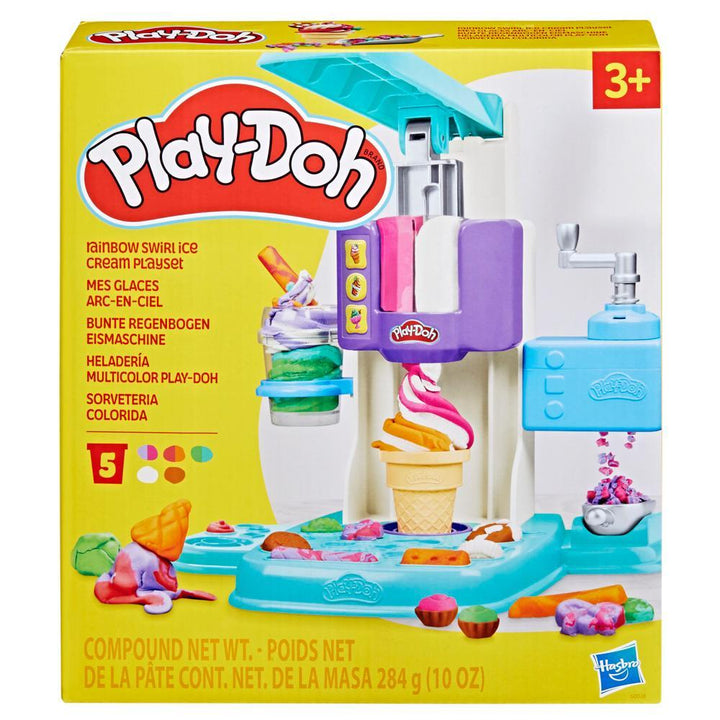 Play Doh Rainbow Swirl Ice Cream Set 4