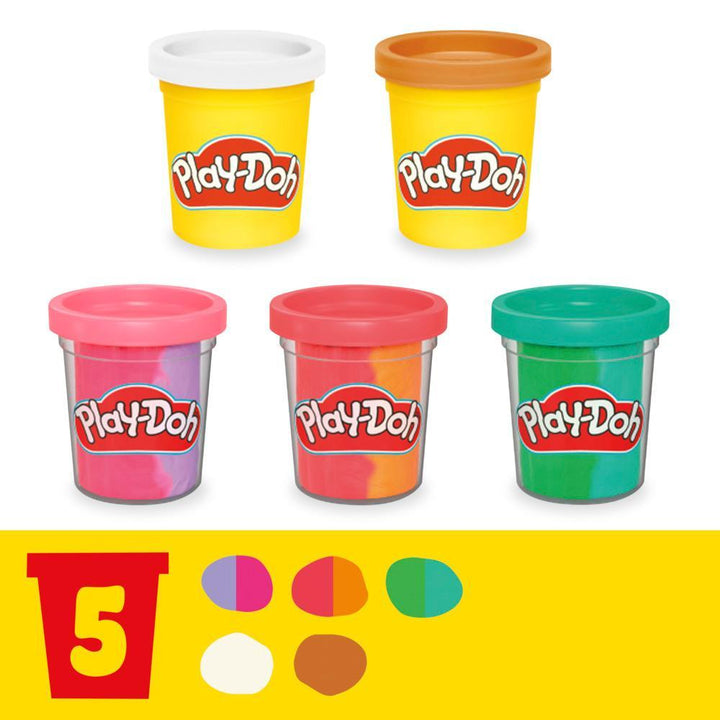 Play Doh Rainbow Swirl Ice Cream Set 4