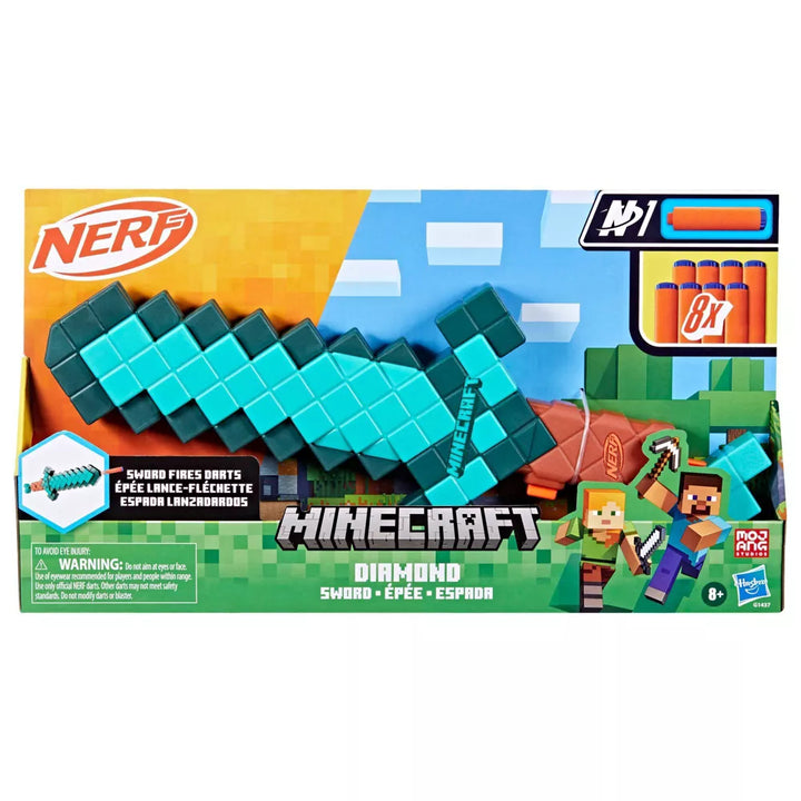 Nerf Minecraft Diamond Sword